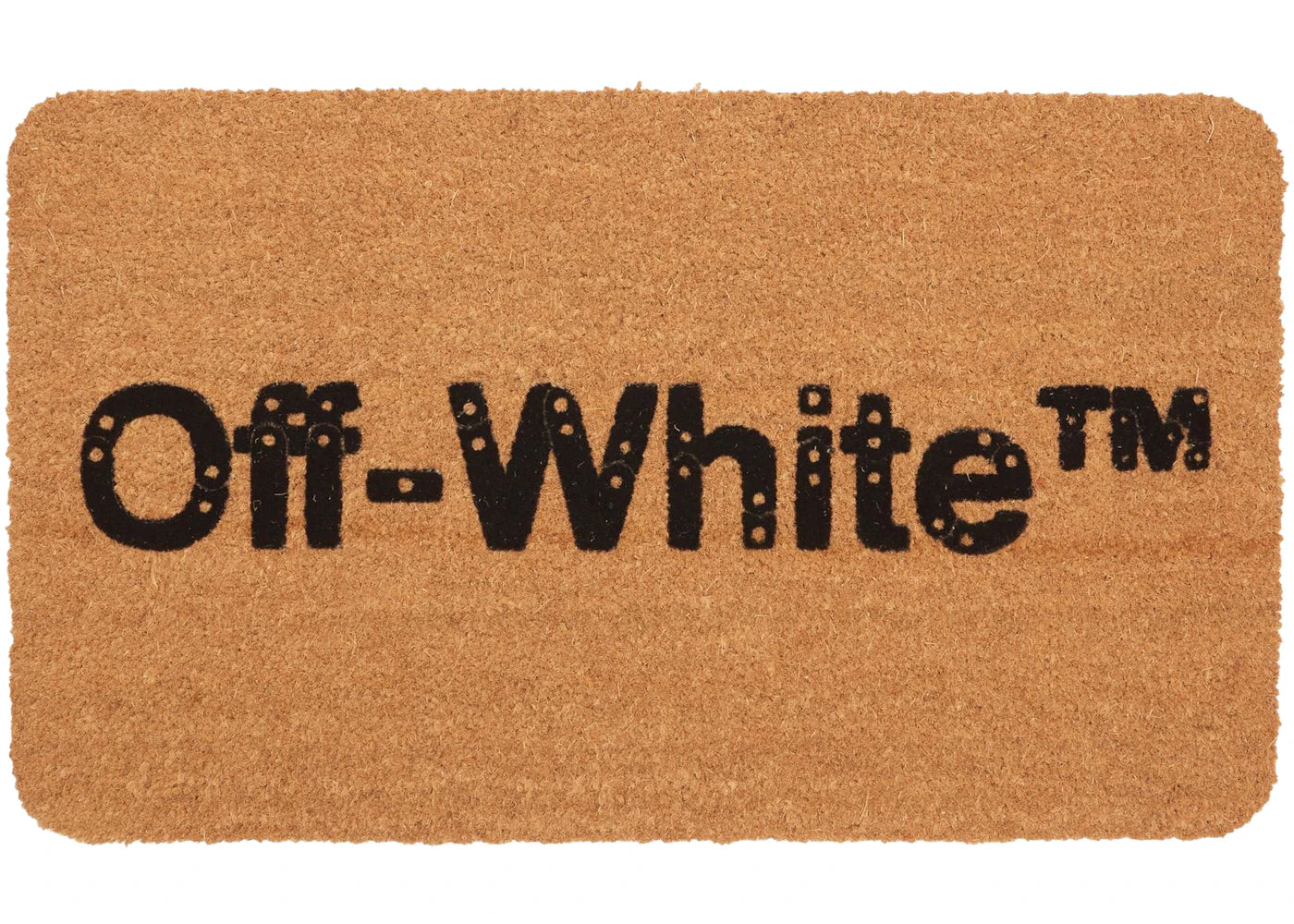 OFF-WHITE Logo Print Doormat