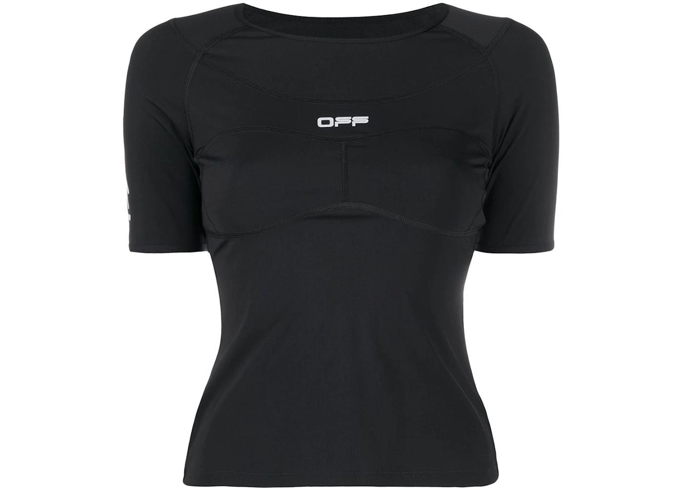 OFF-WHITE Logo Print Performance T-Shirt Black/White