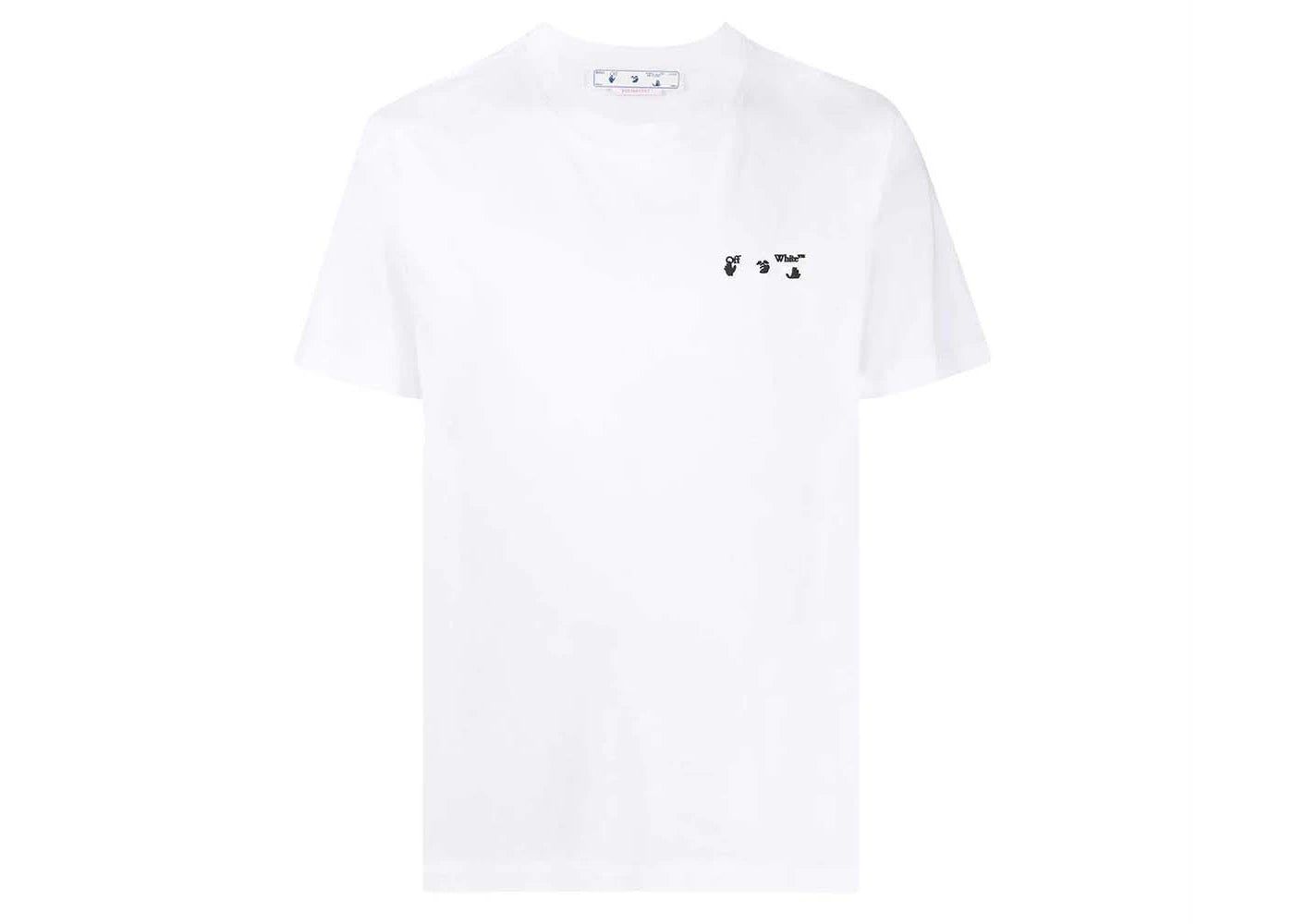 OFF-WHITE Logo Slim Short Sleeve T-shirt White