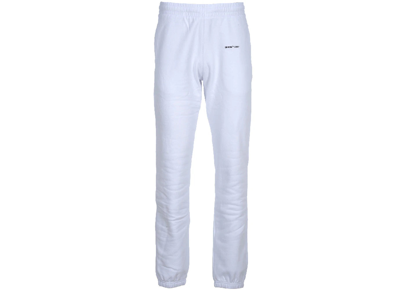 OFF-WHITE Logo Sweatpants White