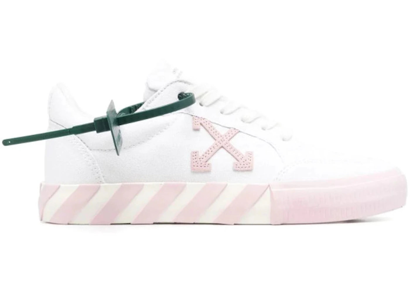 OFF-WHITE Low Vulcanized Canvas White Pink (Women's)