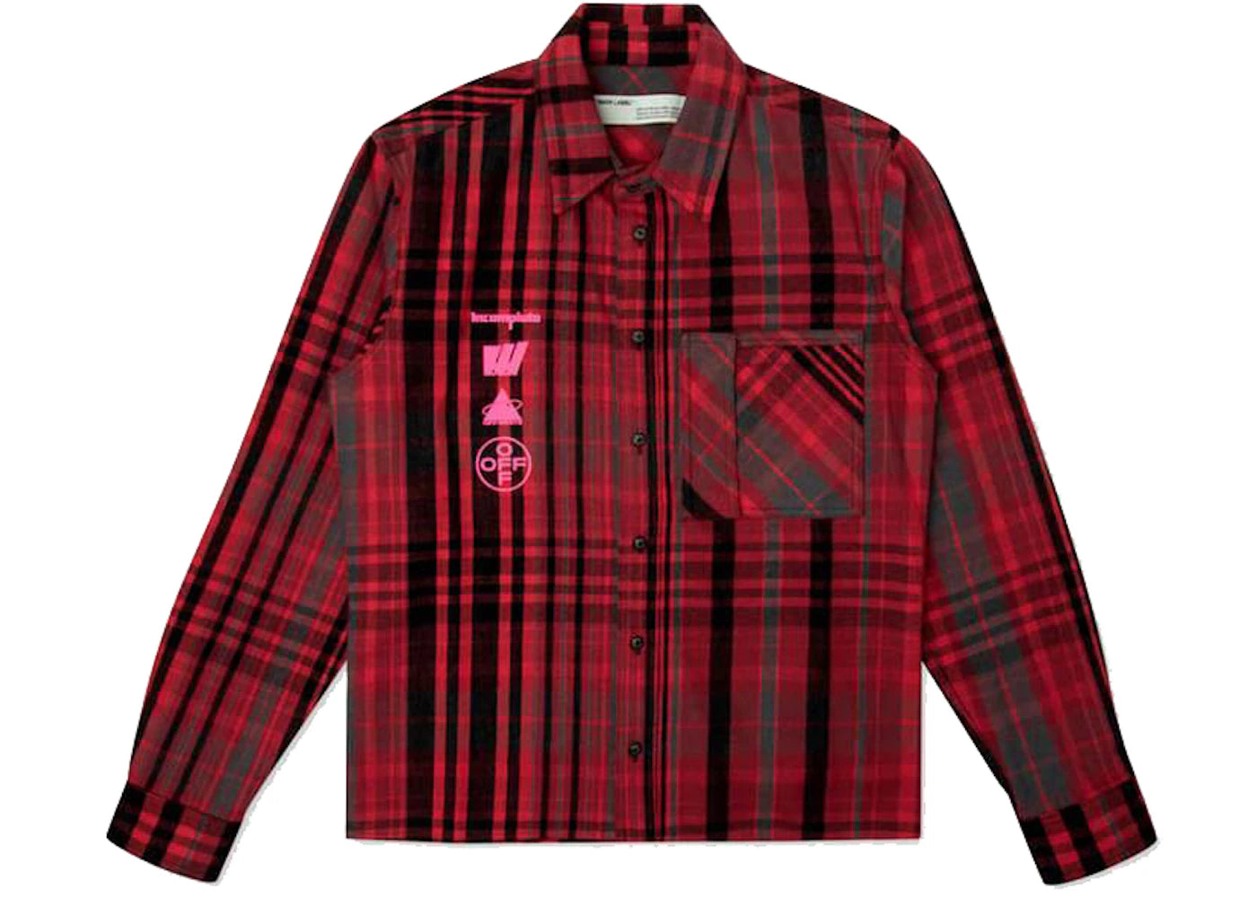 OFF-WHITE Mariana De Silva Shirt Red/Black