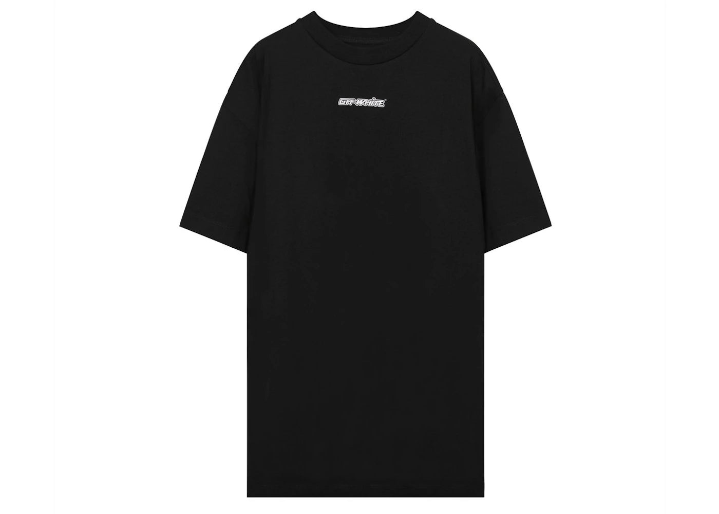 OFF-WHITE Marker Cotton T-shirt Black