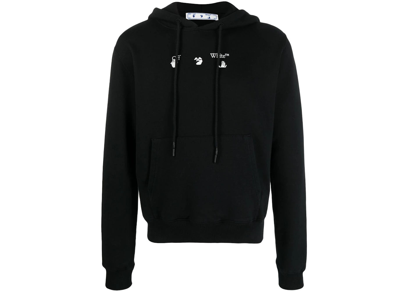 OFF-WHITE Marker Hoodie Black/Grey