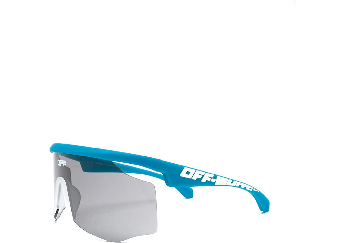 OFF-WHITE Mask Sunglasses Blue/White (OMRI003S20I060413001)