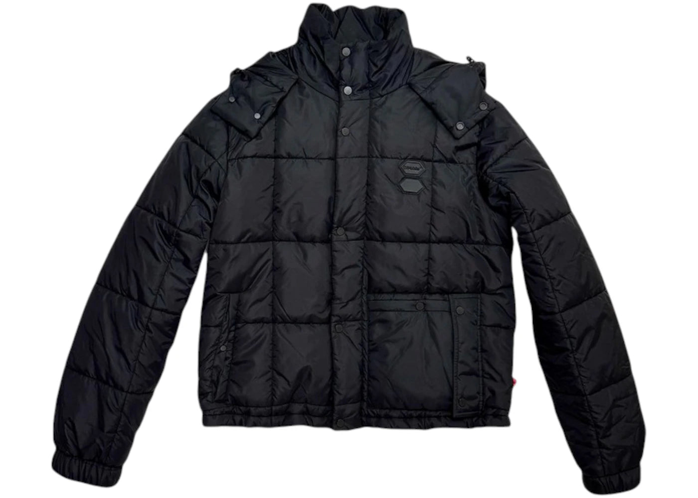 OFF-WHITE Men's Puffer Jacket Black