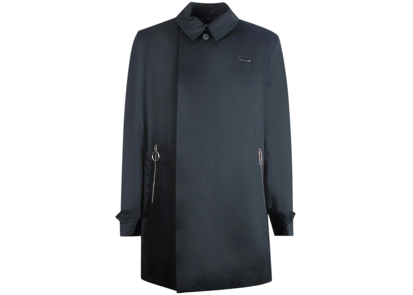 OFF-WHITE Men's Trench Coat Black