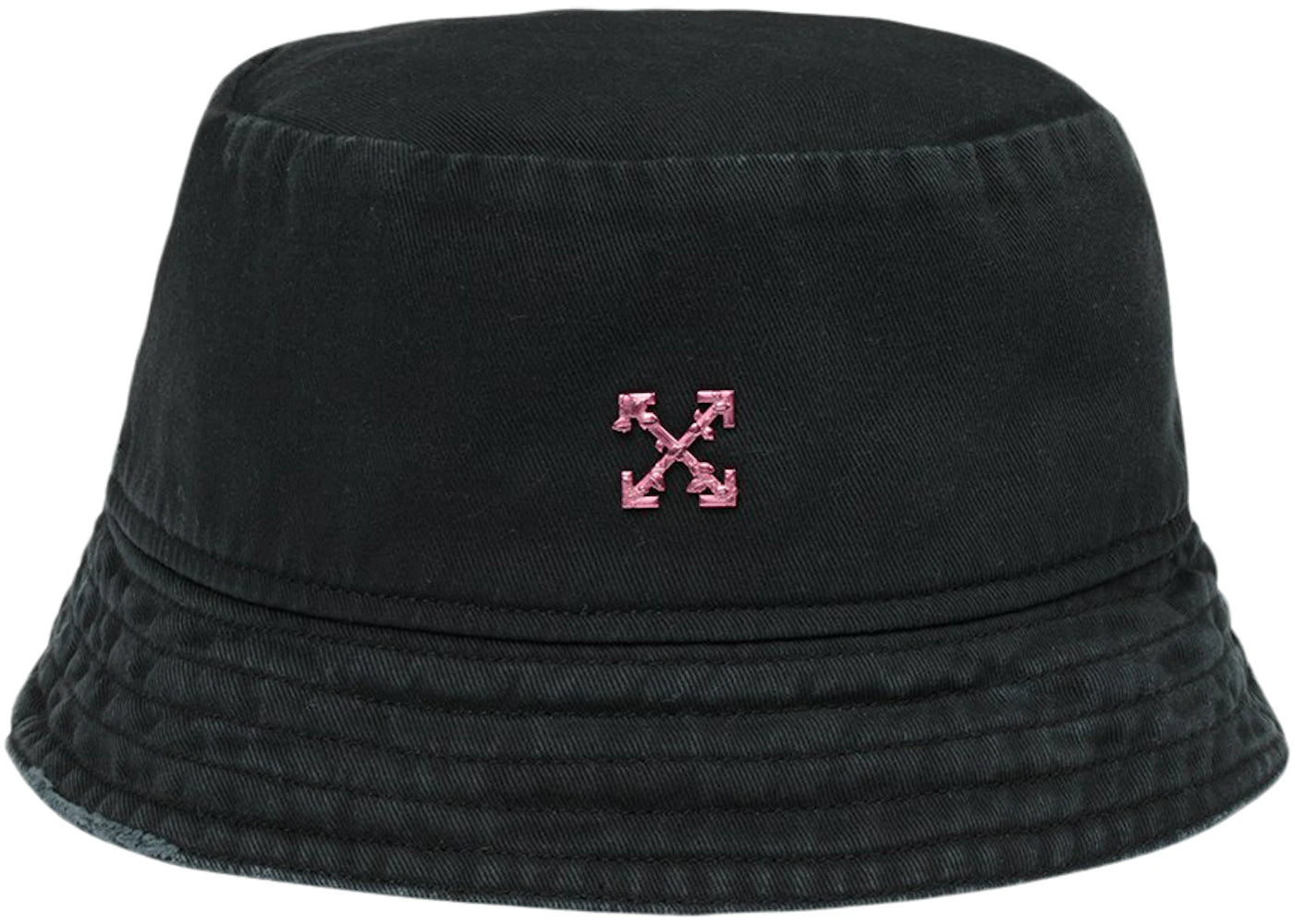 OFF-WHITE Metal Arrows Bucket Hat Black/Fuchsia