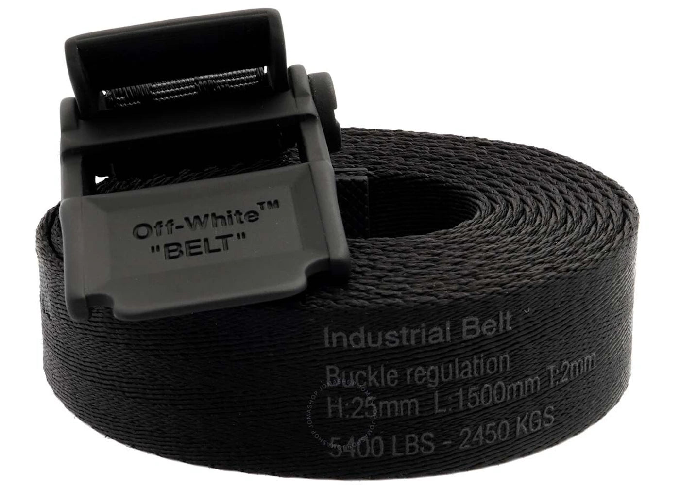 OFF-WHITE Mini 2.0 Industrial Belt Black