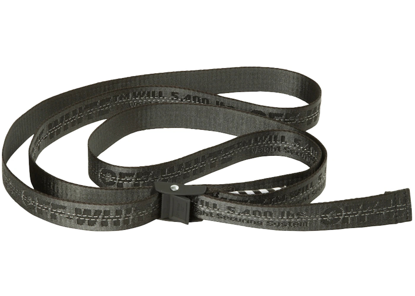 OFF-WHITE Mini Industrial Belt (SS19) Black