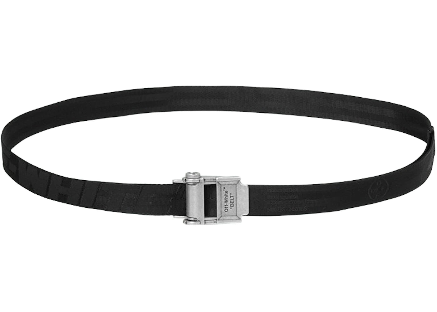 OFF-WHITE Mini Short 2.0 Industrial Belt Black/Black