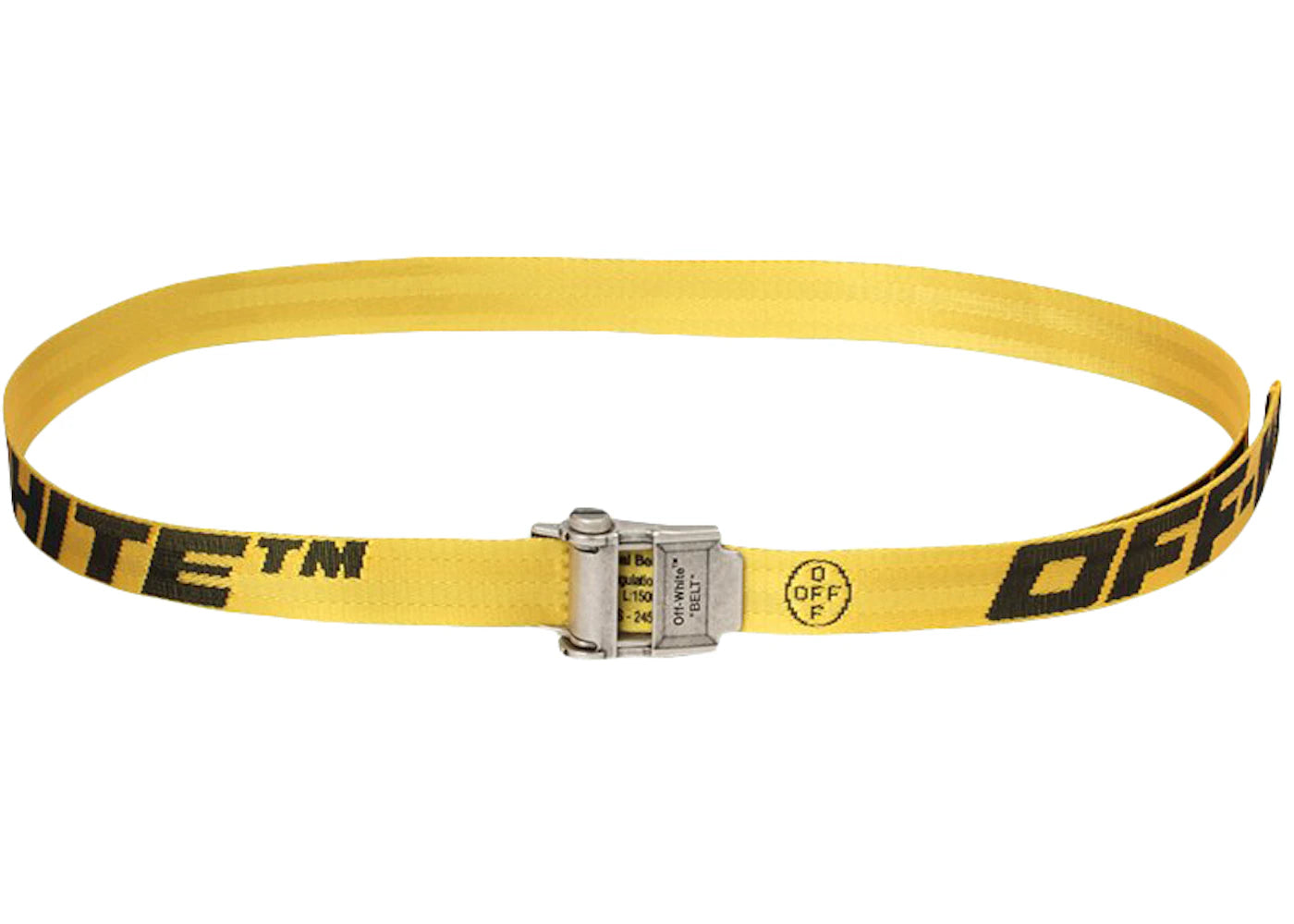 OFF-WHITE Mini Short 2.0 Industrial Belt Yellow/Black