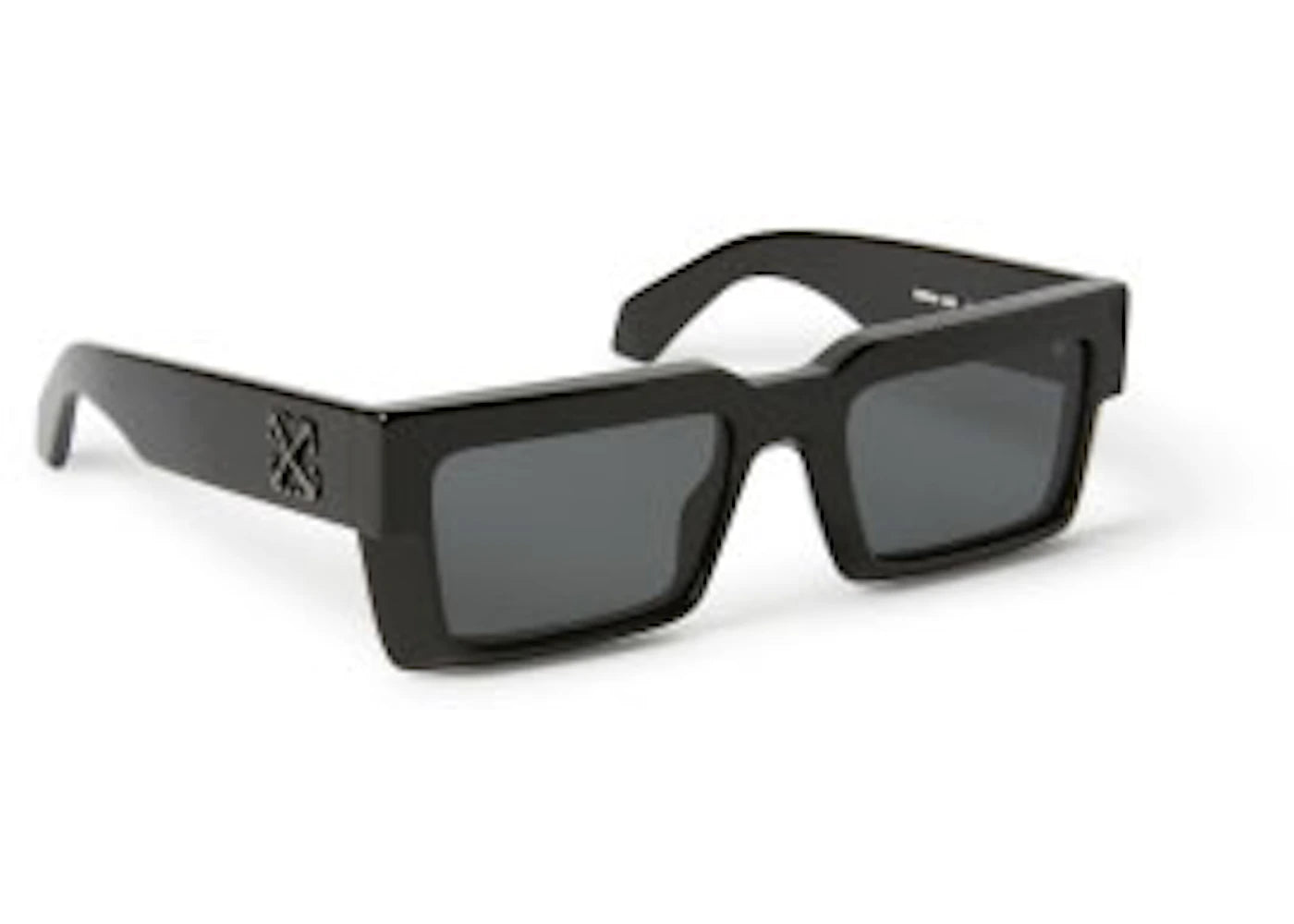 OFF-WHITE Moberly Square Sunglasses Black/Dark Grey (OERI114S24PLA0011007-FR)