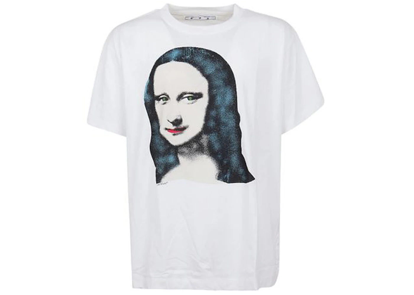 OFF-WHITE Mona Lisa Over T-Shirt White