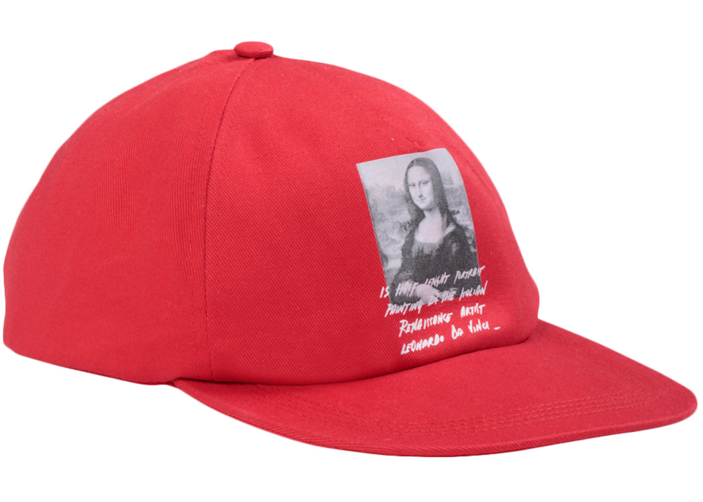 OFF-WHITE Monalisa Hat Red/Black/White