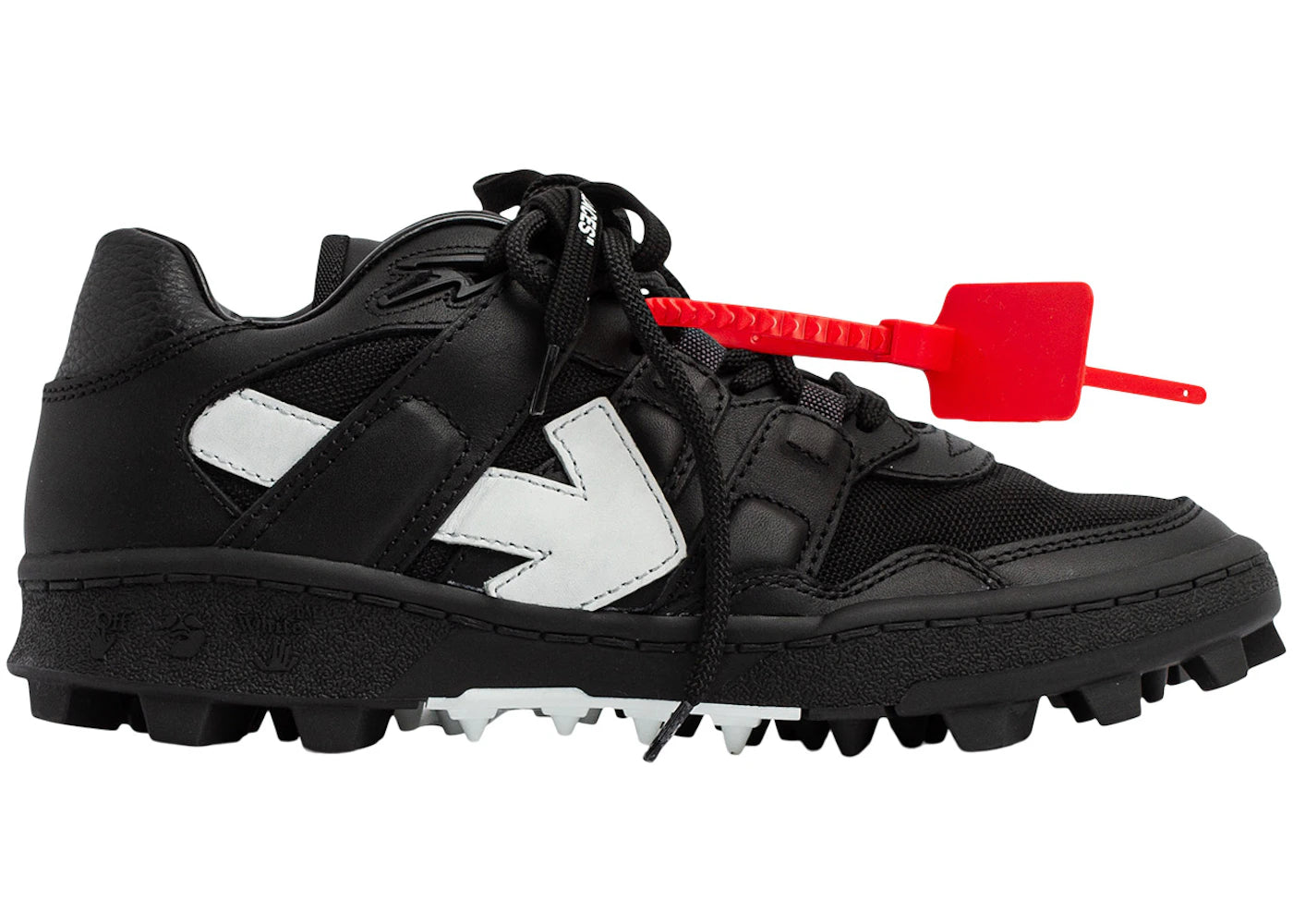 OFF-WHITE Mountain Cleats Black White (Women's)