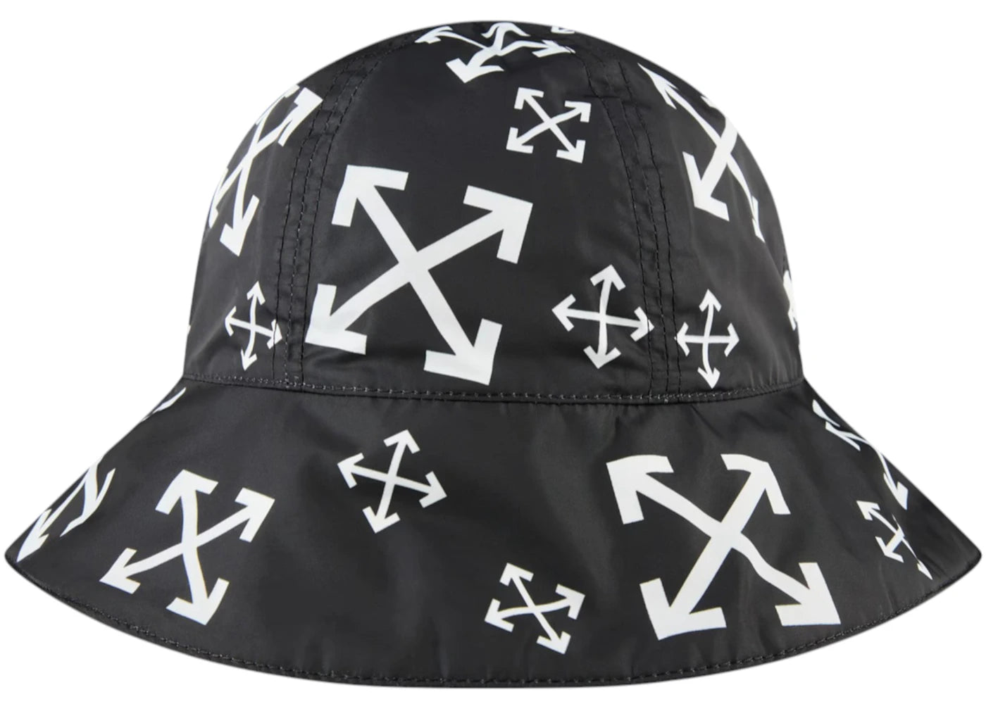OFF-WHITE Multi Arrows Bucket Hat Black/White