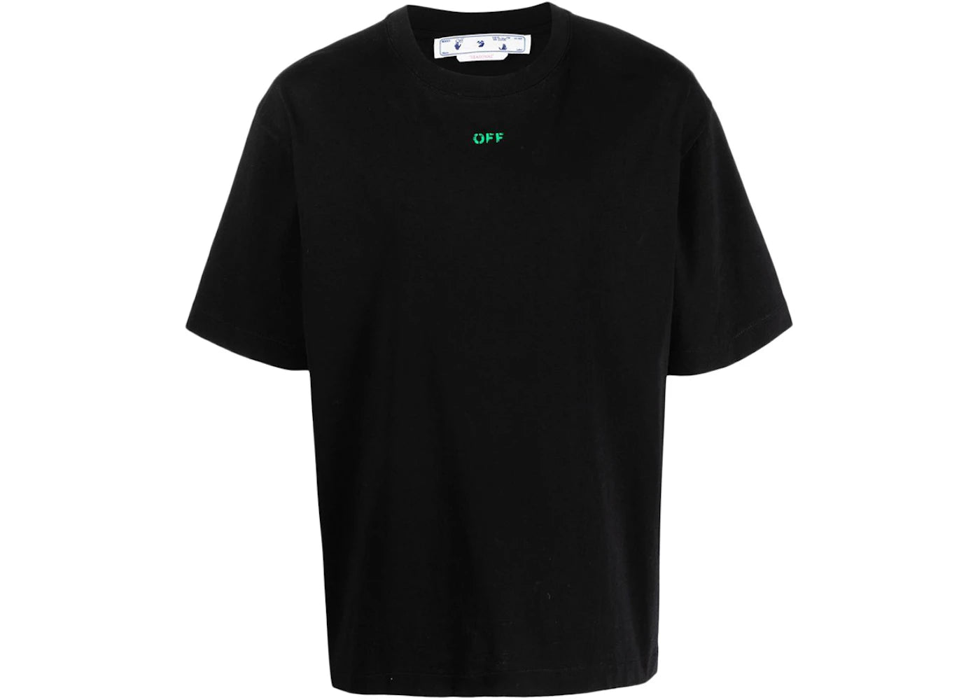 OFF-WHITE Mushroom Graphic Tee Black/Green