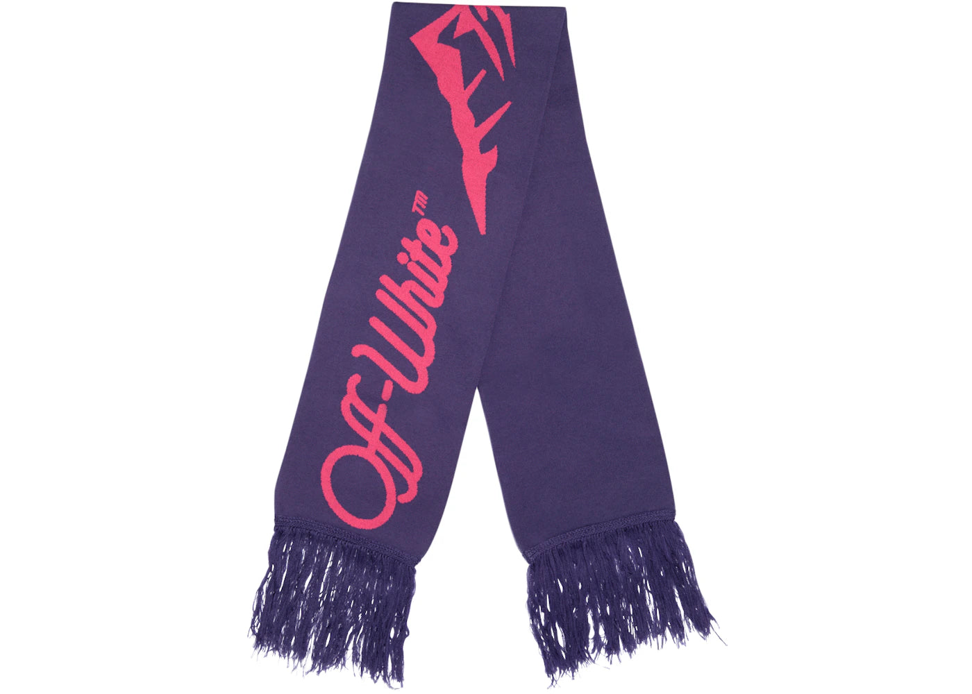 OFF-WHITE Mytheresa Scarf (SS19) Purple/Fuchsia