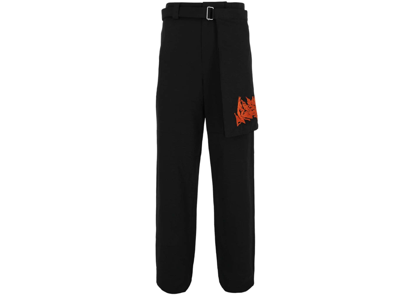 OFF-WHITE Neen Apron Carpenter Pant Black