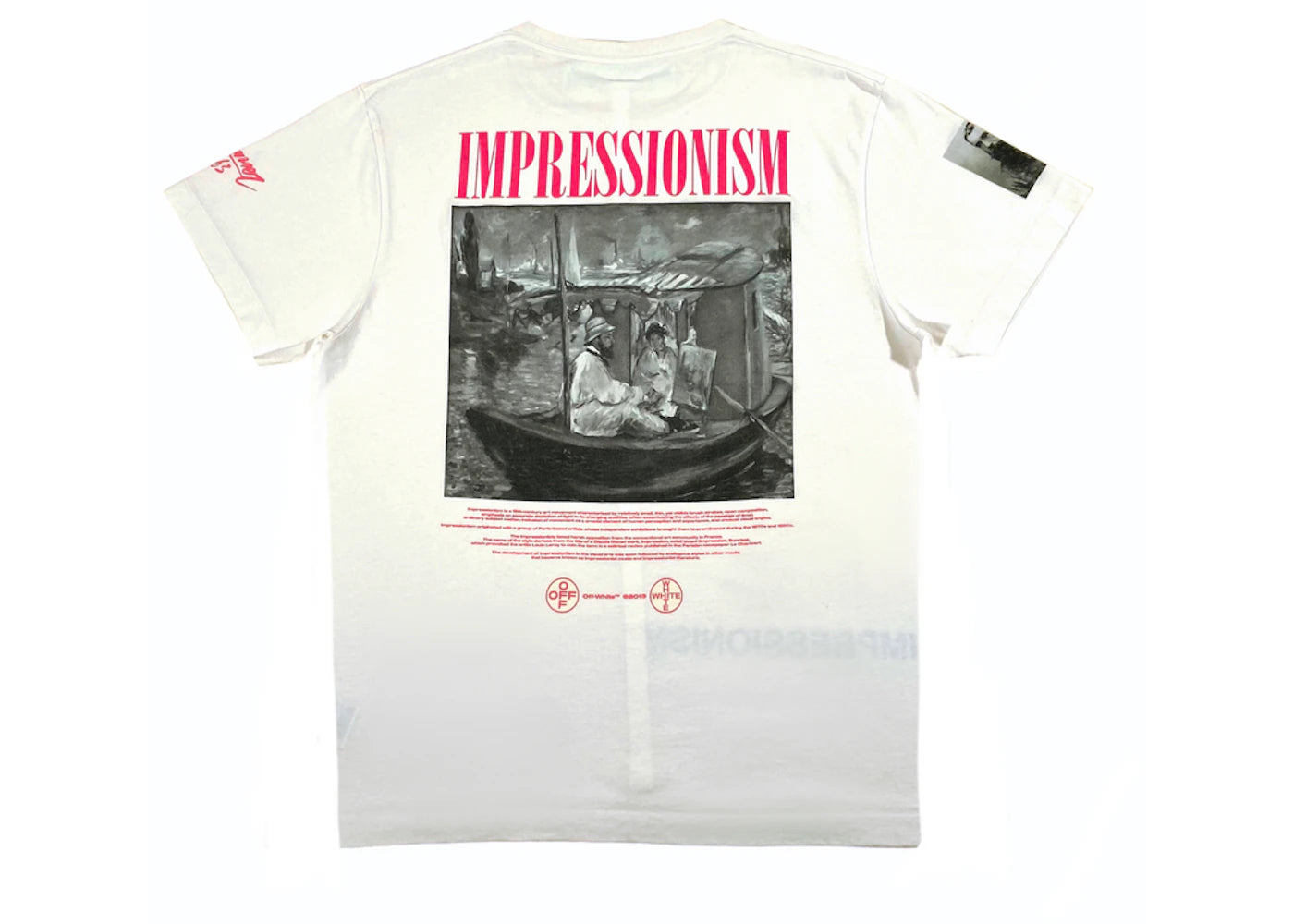 OFF-WHITE Neutral Impressionism T-shirt White