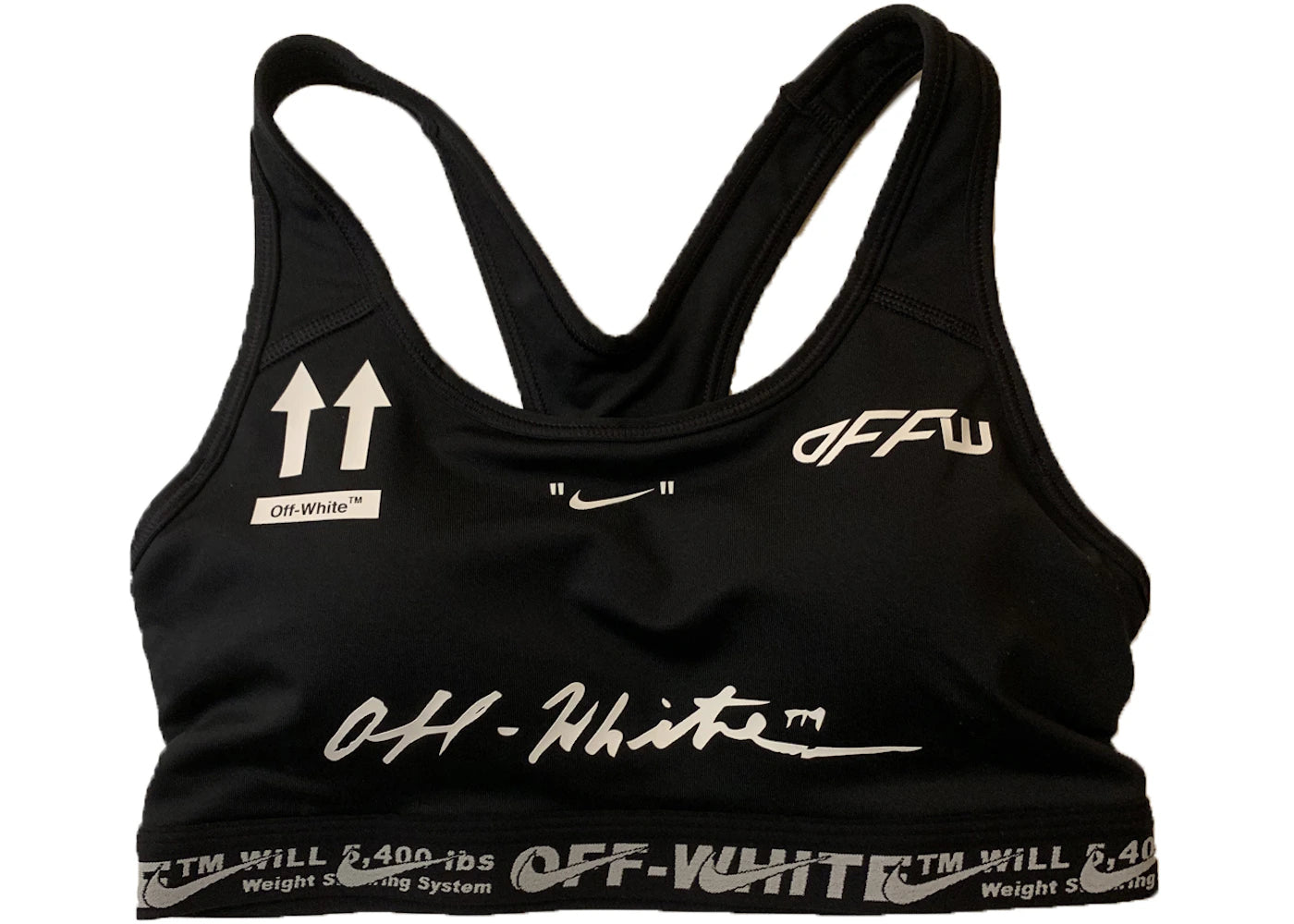 OFF-WHITE Nike Sports Bra Black