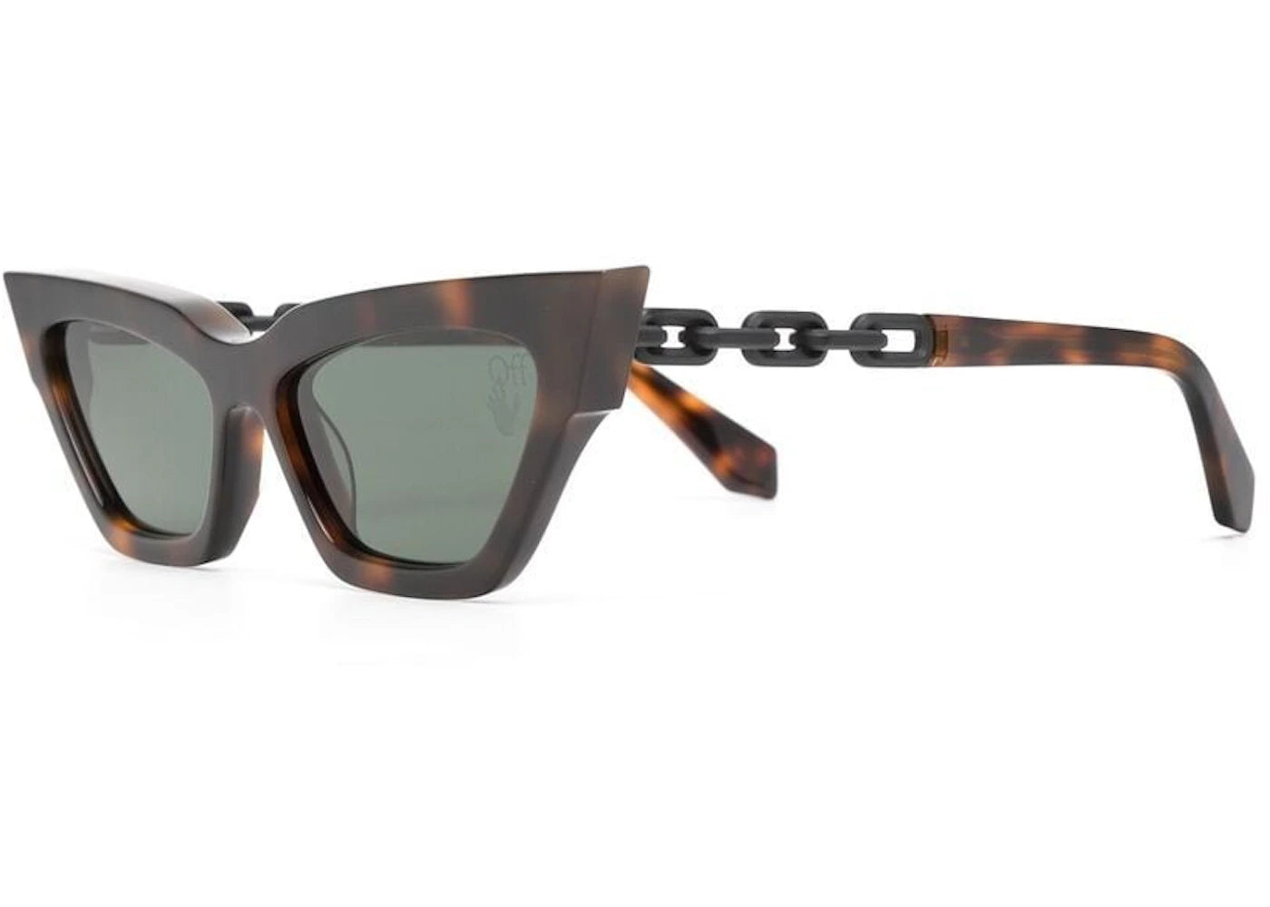 OFF-WHITE Nina Cat Eye Sunglasses Havana Brown (OWRI024R21PLA0016000)