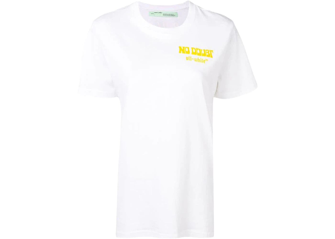 OFF-WHITE No Doubt Woman Graphic T-shirt White/Multicolor