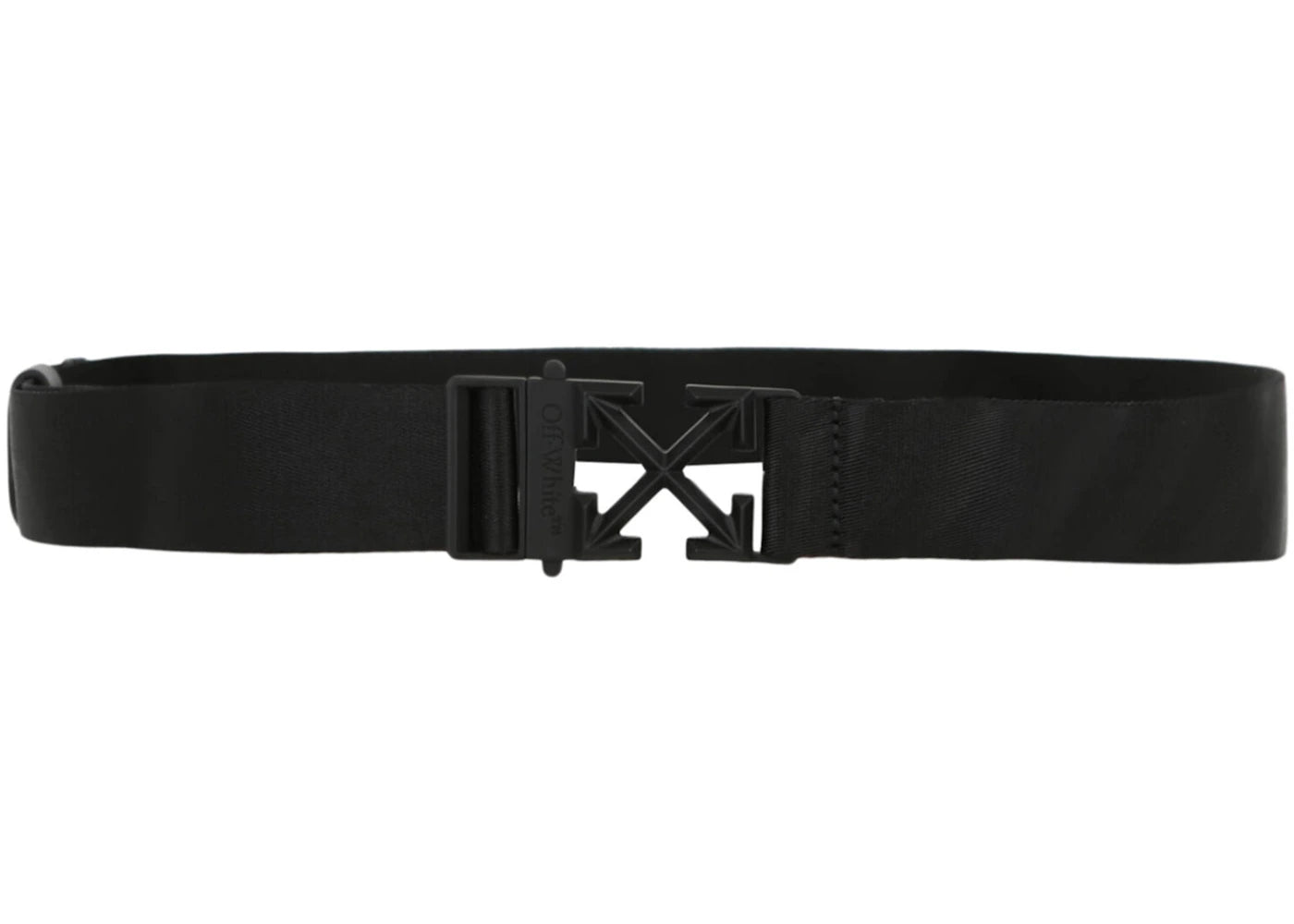 OFF-WHITE Nylon Arrow Belt Black