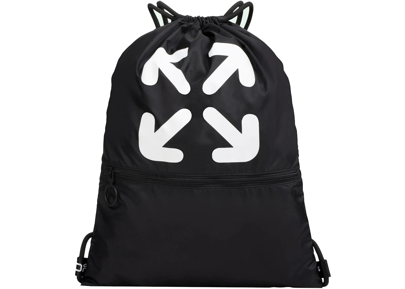 OFF-WHITE Nylon Gymsack Black