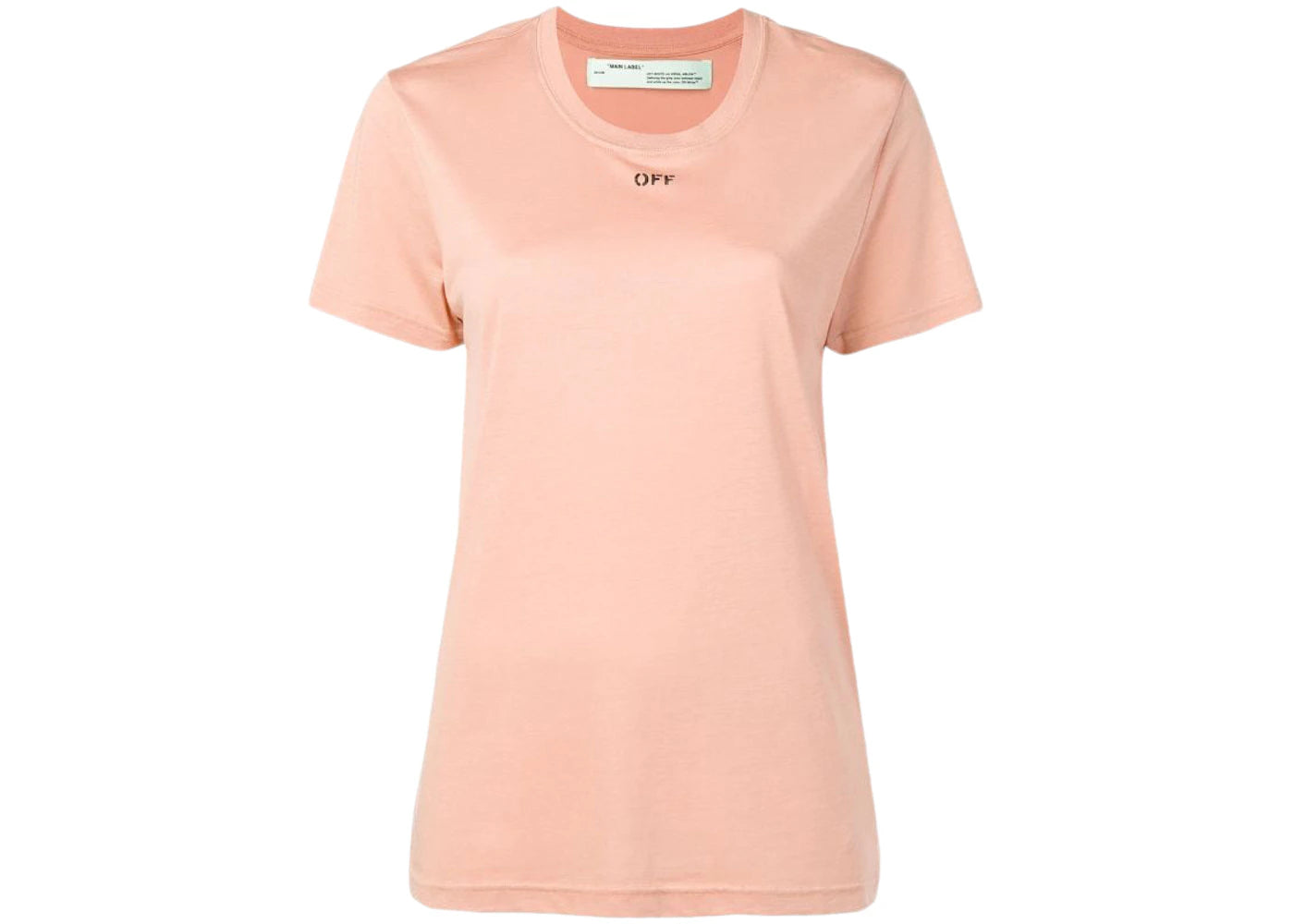 OFF-WHITE OFF Logo T-shirt Pink/Black