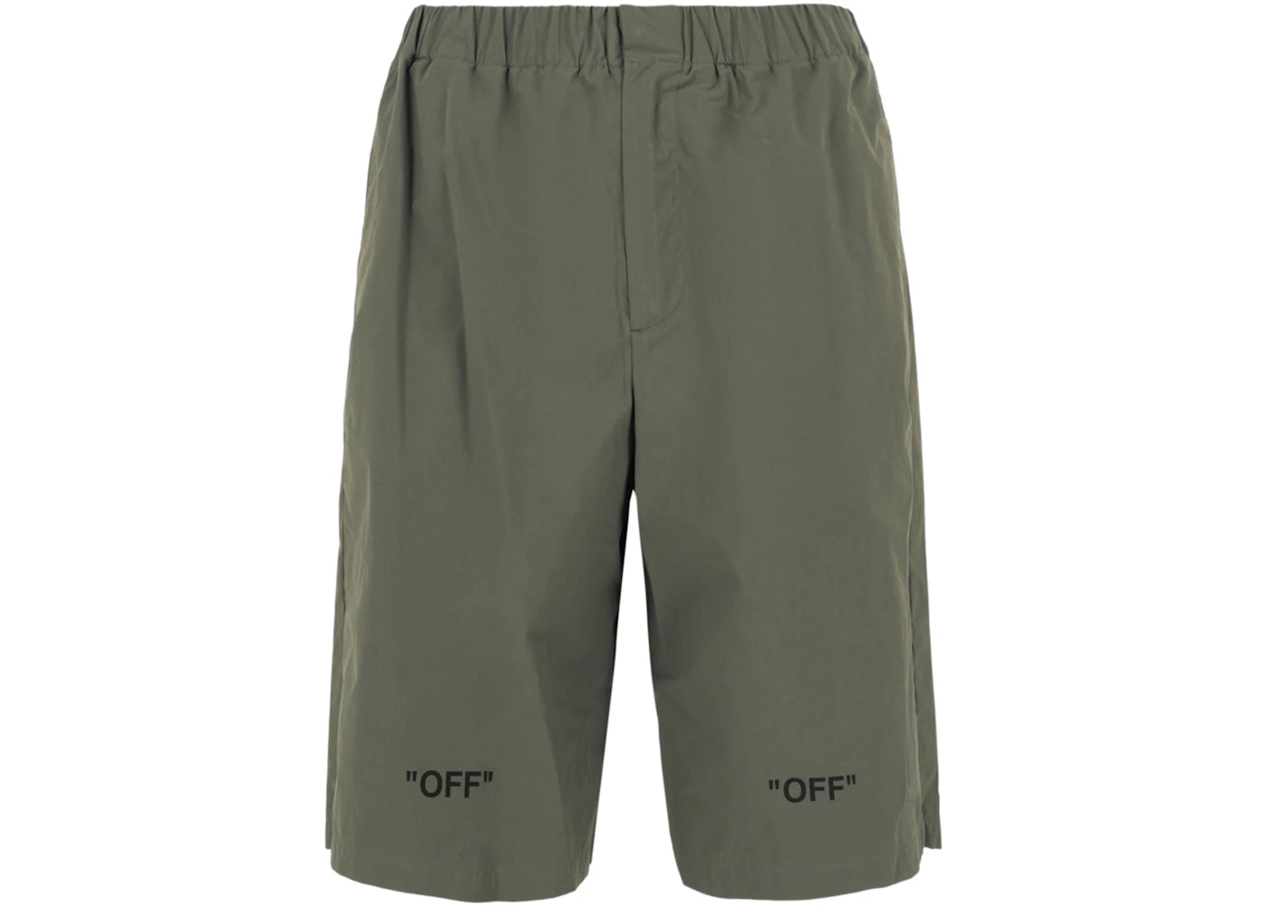 OFF-WHITE OFF Out of Water Shorts Green