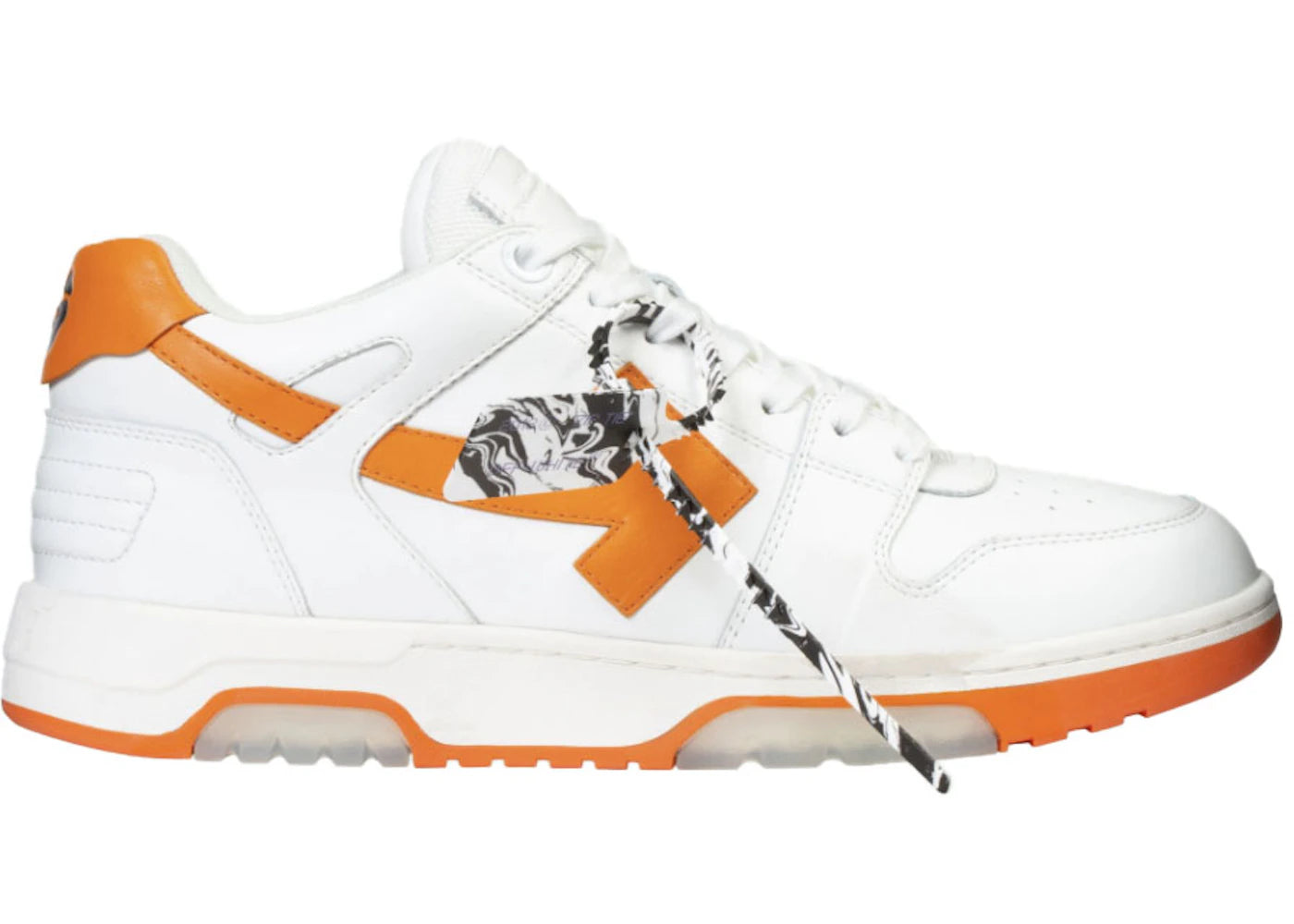 OFF-WHITE OOO Low Tops White Orange Arrow SS21