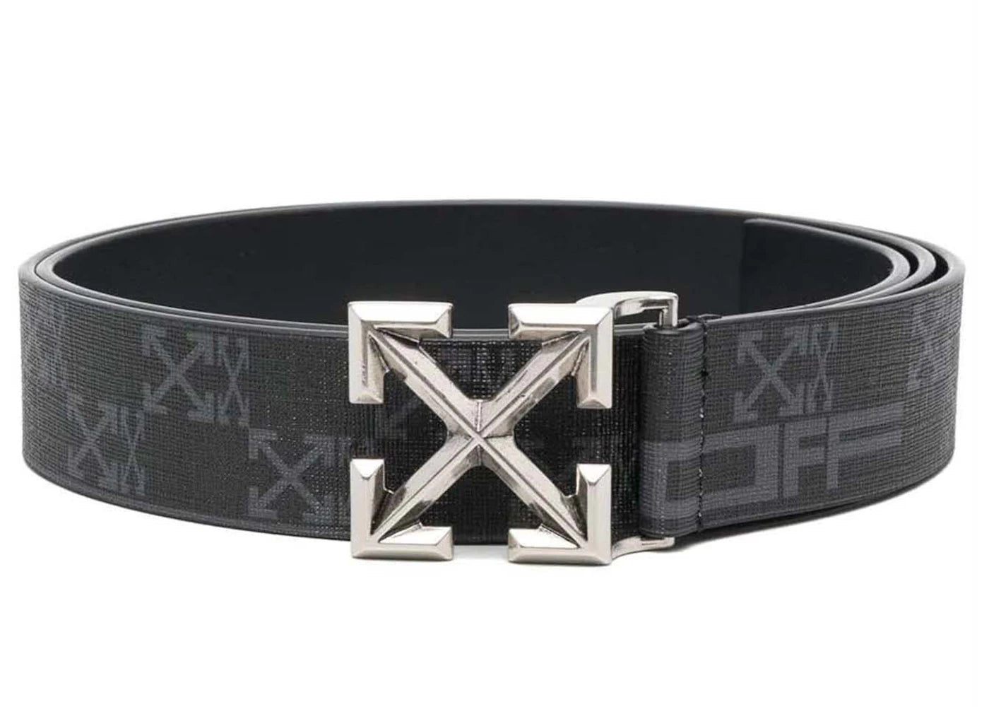 OFF-WHITE OW Allover Arrow H35 Belt Black