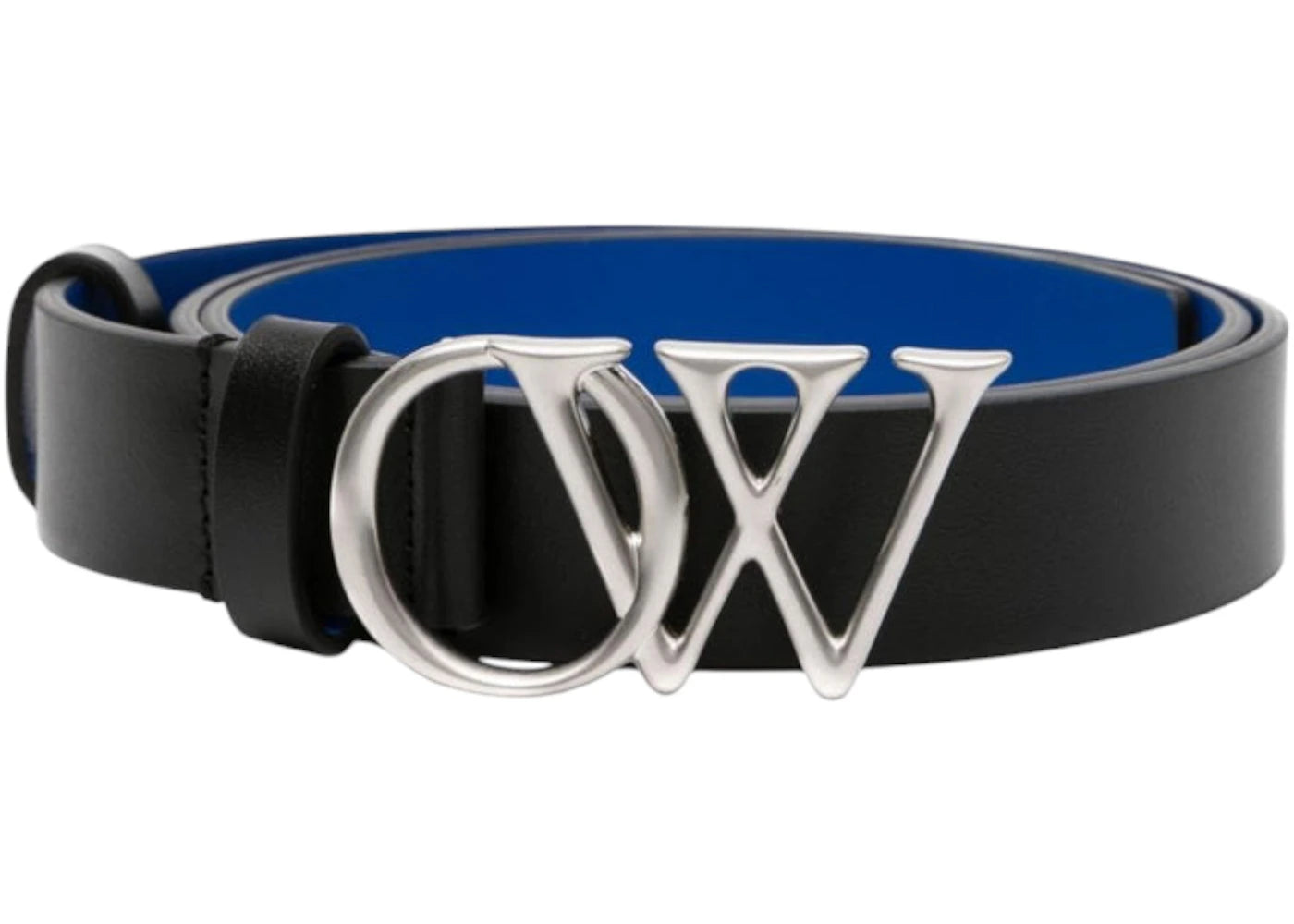 OFF-WHITE OW Initials 30Mm Belt Black
