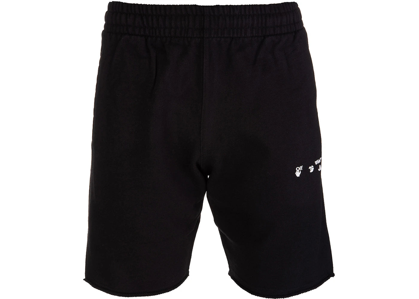 OFF-WHITE OW Logo Sweat Shorts Black/White FW21