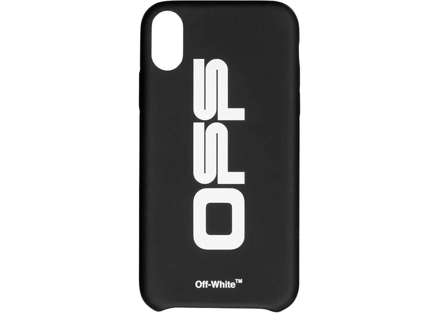 OFF-WHITE Off Carryover iPhone XS Case Black/White