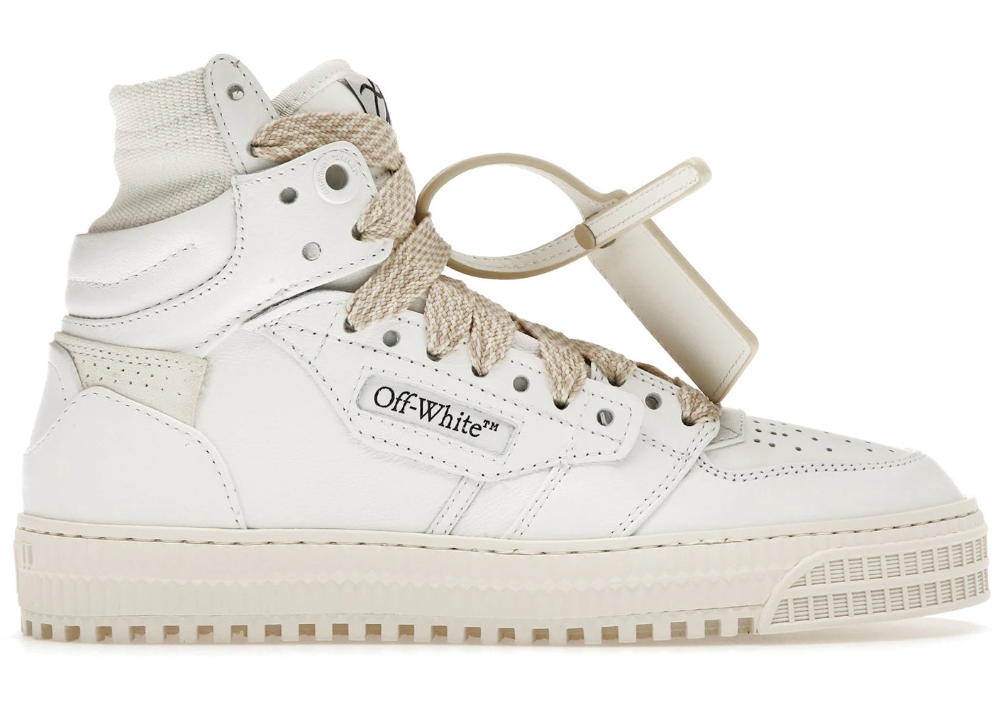 OFF-WHITE Off Court 3.0 Big Lace White Beige (Women's)