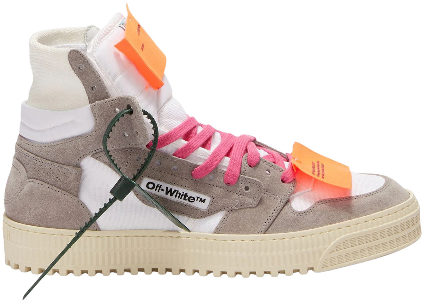 OFF-WHITE Off-Court 3.0 High White Grey Pink (FW22)