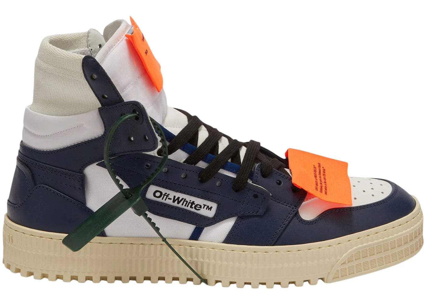 OFF-WHITE Off-Court 3.0 High White Navy Blue (FW22)