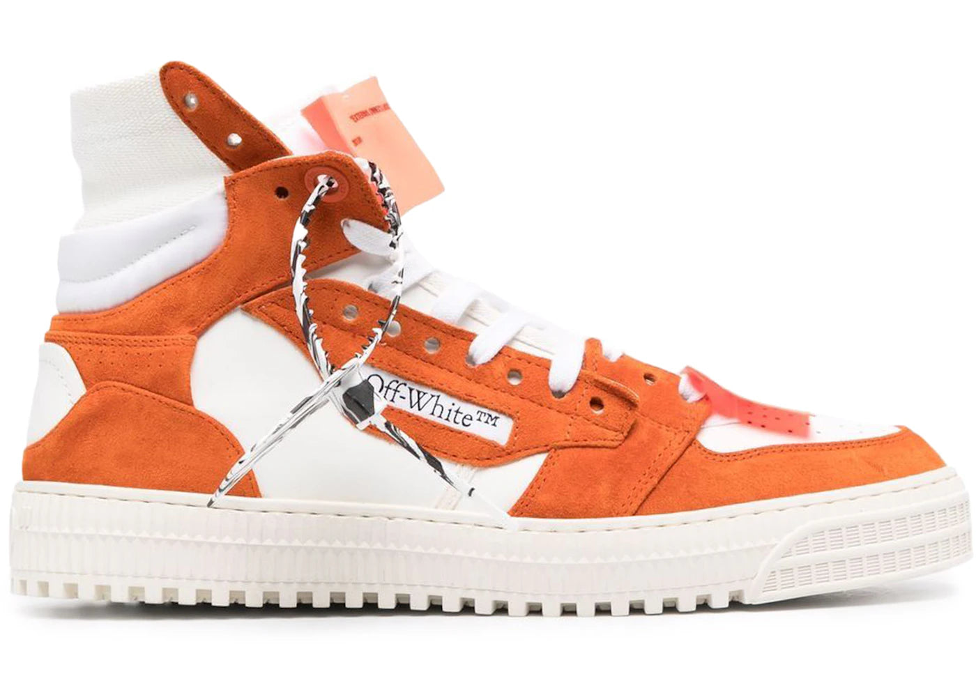 OFF-WHITE Off-Court 3.0 High White Orange White