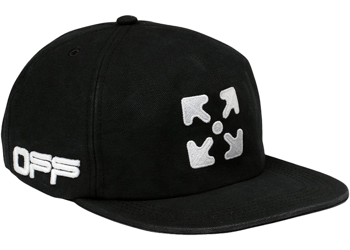 OFF-WHITE Off Print Arrows Hat Black/White