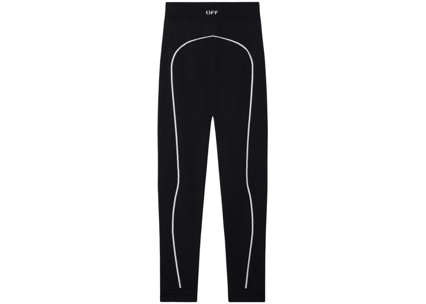 OFF-WHITE Off Stamp Seamless Leggings Black/White