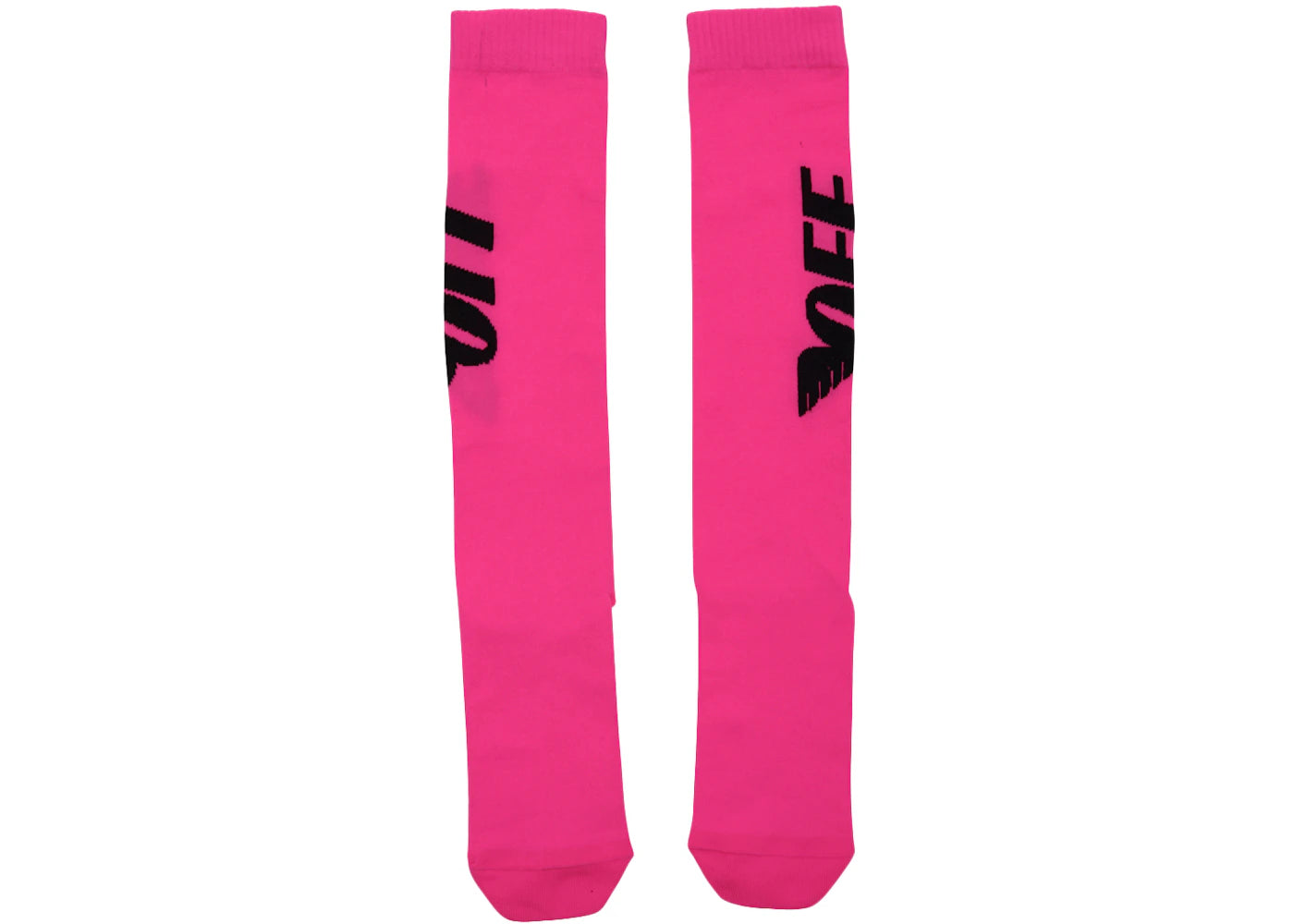 OFF-WHITE Off Wings Socks (SS19) Fuchsia/Black