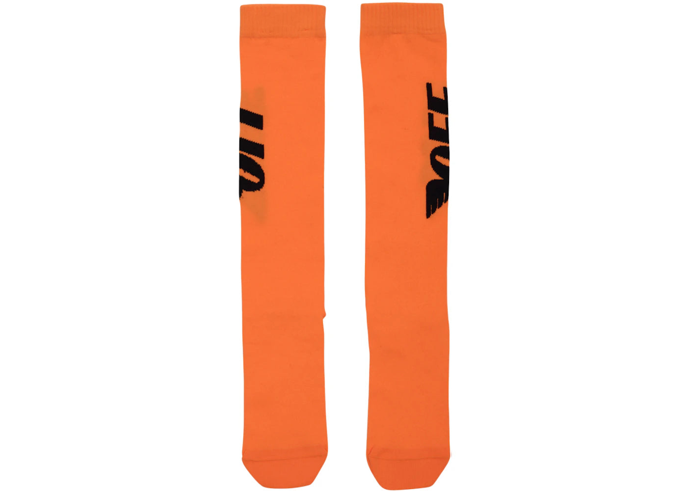 OFF-WHITE Off Wings Socks (SS19) Orange/Black