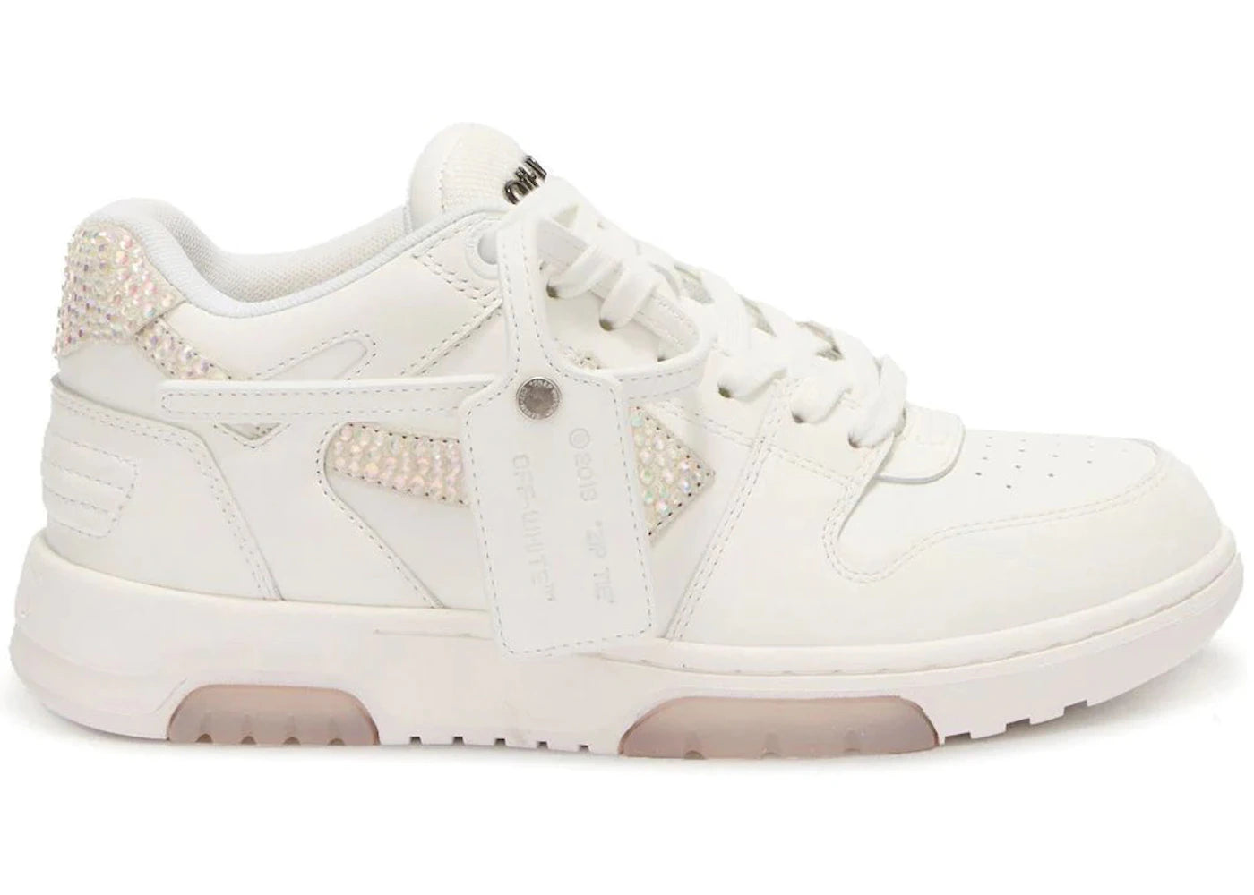 OFF-WHITE Out Of Office Crystal Embellished White (Women's)