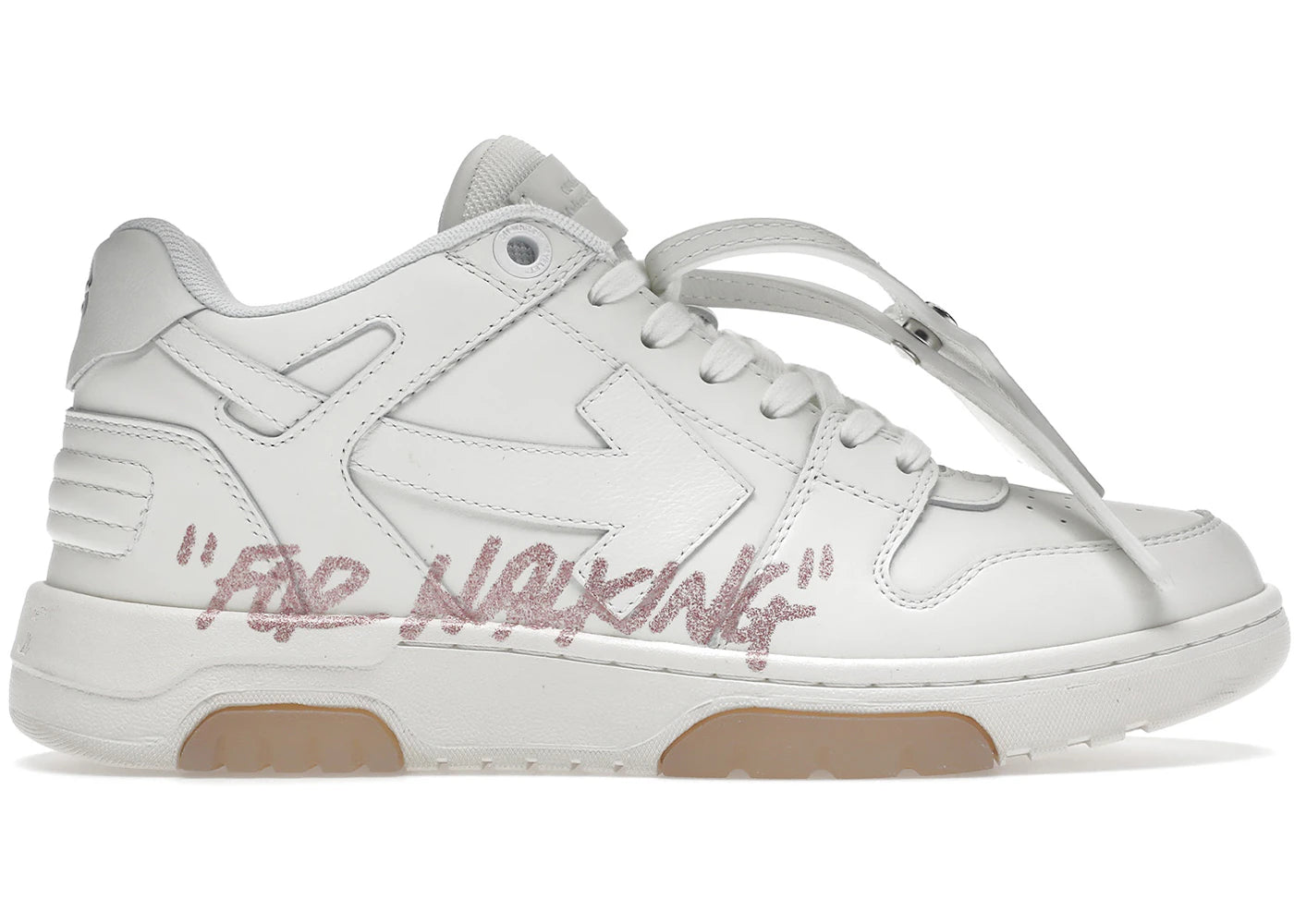 OFF-WHITE Out Of Office For Walking White Peach (Women's)