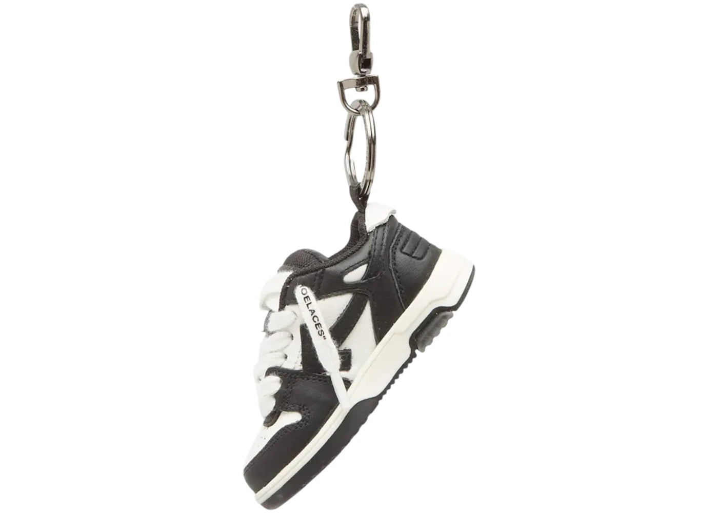 OFF-WHITE Out Of Office Keychain White/Black (OMZG094C99PLA0010110)