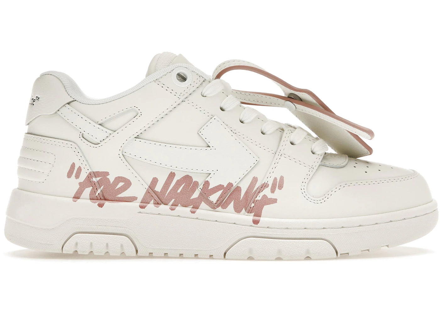 OFF-WHITE Out Of Office Low For Walking White Pink (Women's)