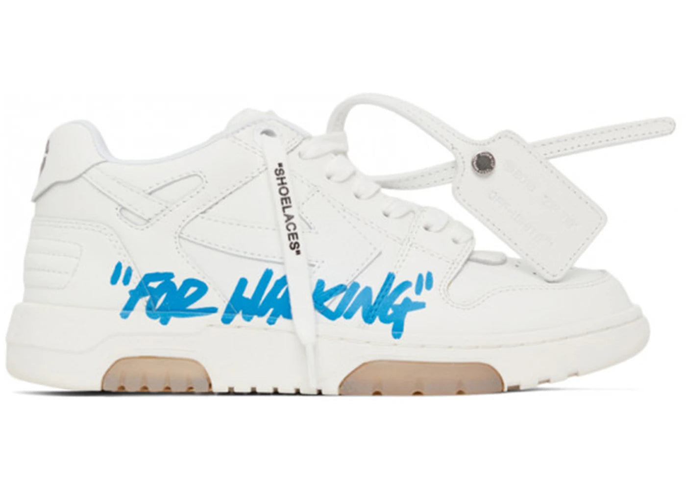 OFF-WHITE Out Of Office "OOO" Low For Walking White Blue (Women's)